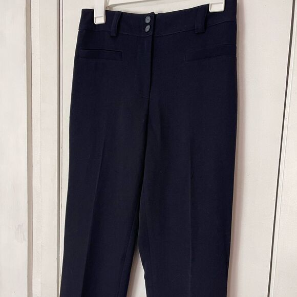 Per Se wool trousers dress pants in blue - Picture 5 of 8